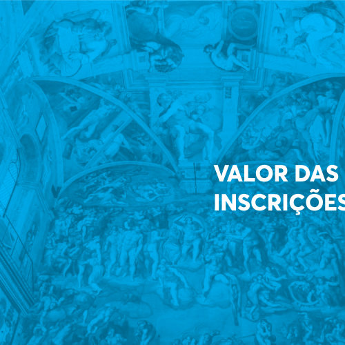 VALOR DAS INSCRIÇÕES