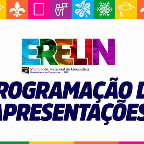 Programação geral e de apresentações de trabalho